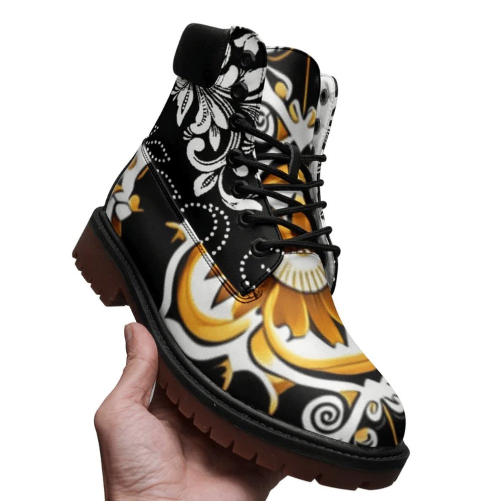 Kokorepublic Premium Lightweight Microfiber Leather Chukka Boots